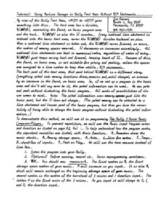 Using Machine Storage in Bally Text Area Without REM Statements: Tutorial